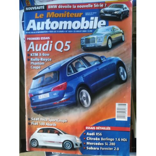 Le Moniteur Automobile 1424 De 2008
