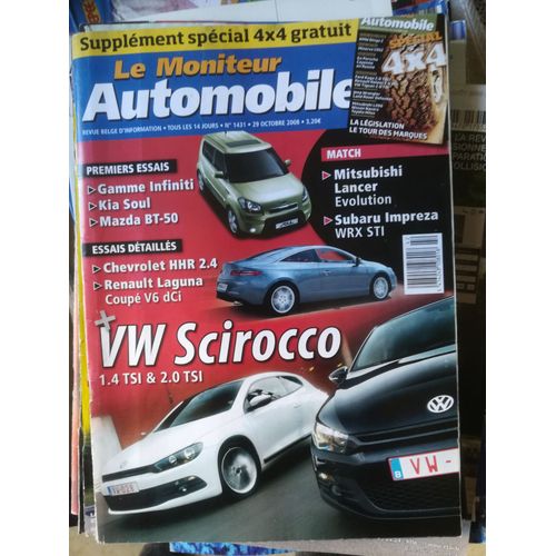 Le Moniteur Automobile 1431 De 2008