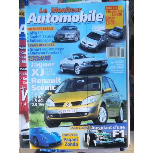 Le Moniteur Automobile 1292 De 2003
