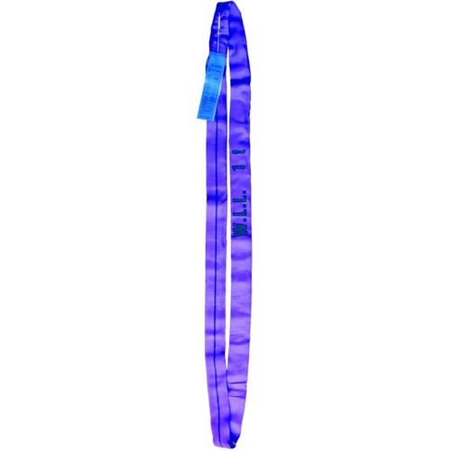 Elingue ronde textile 2 metres 4 tonnes Grise EN14922