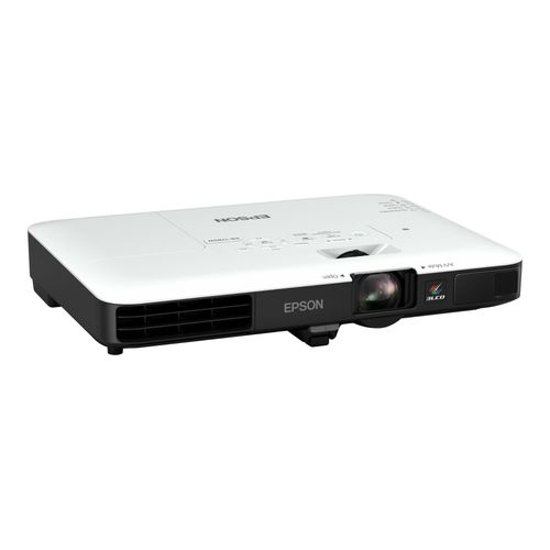 Epson EB-1785W - Projecteur 3LCD - portable - 3200 lumens (blanc) - 3200 lumens (couleur) - WXGA (1280 x 800) - 16:10 - 720p - 802.11n wireless / NFC / Miracast - noir, blanc