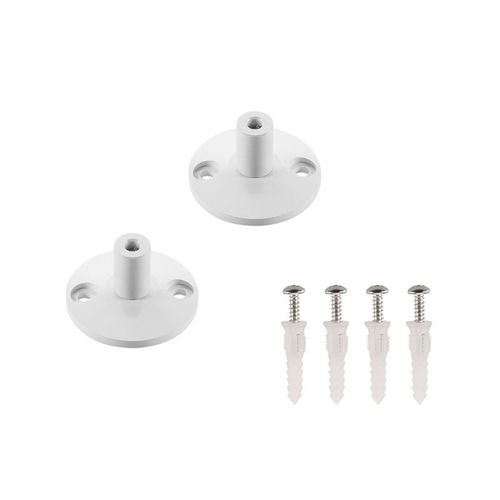 Supports muraux pour câble tendu T.B.T, blanc, 2 pièces, 3cm