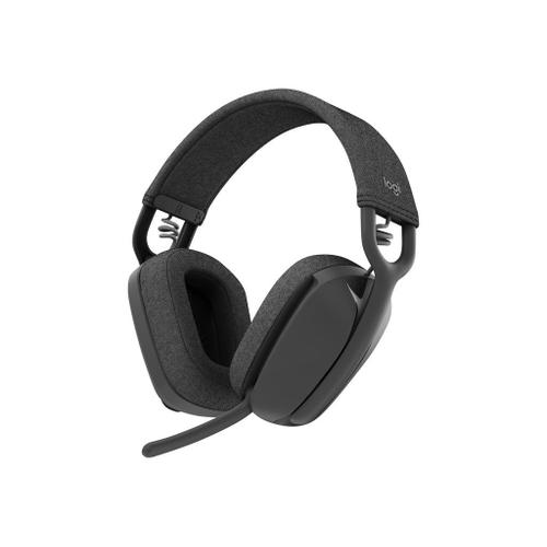 Logitech Zone Vibe 100 - Micro-casque - circum-aural - Bluetooth - sans fil - graphite