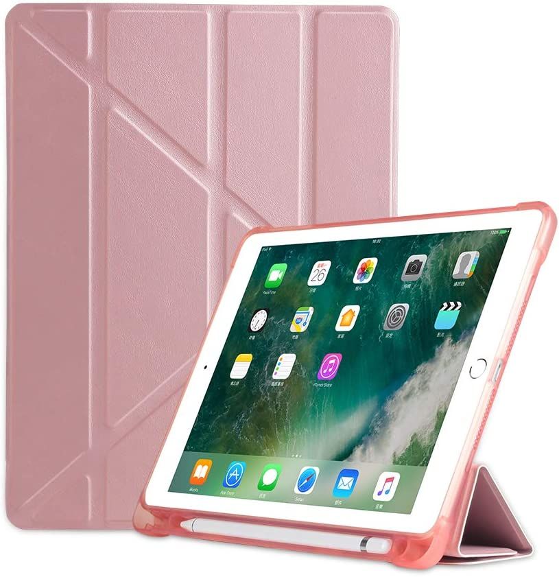 Billionn iPad Mini 4 Housse,Mini 3/Mini 2/Mini Coque Entreprise Simplicity Premium Cuir Portefeuille Folio Intelligente Etui avec Fonction de Veille Auto/Réveil pour Apple iPad Mini 1/2/3/4,Gris 