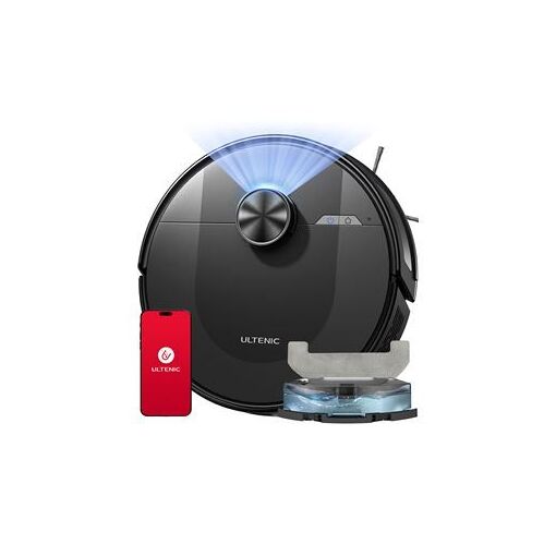 Ultenic D10 - Aspirateur robot laveur - Navigation de LDS - 150 min...