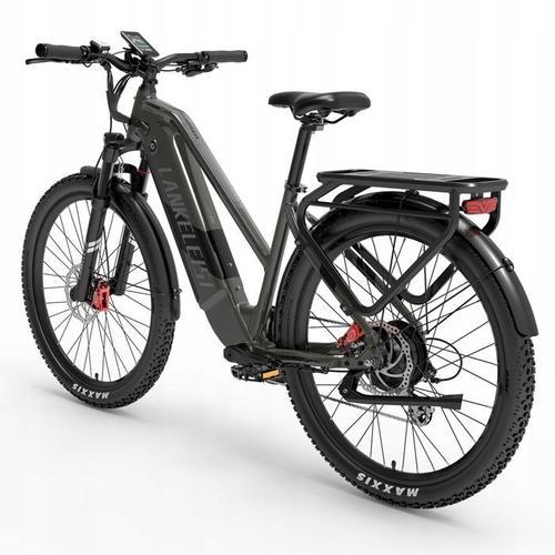 Lankeleisi Mx600 Pro Vélo Électrique Batterie Samsung 20ah 40km/H Cadre Plus Large Roue Aluminium 27.5" Gris 500 W