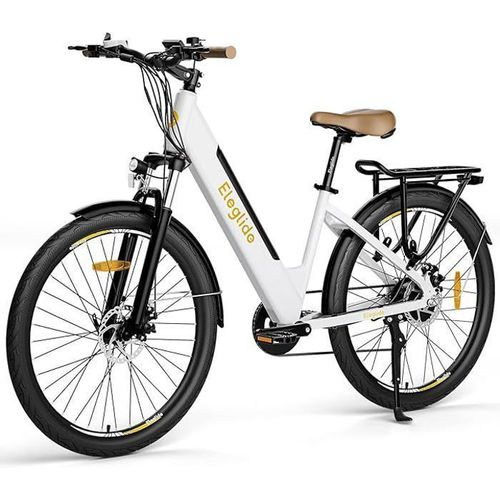 Eleglide E-Bike, T1 Step-Thru Electric Bicycle 27.5 Inch Trekking Bike E-City Bike With 36 V 13 Ah Lithium Battery Up To 100 Km