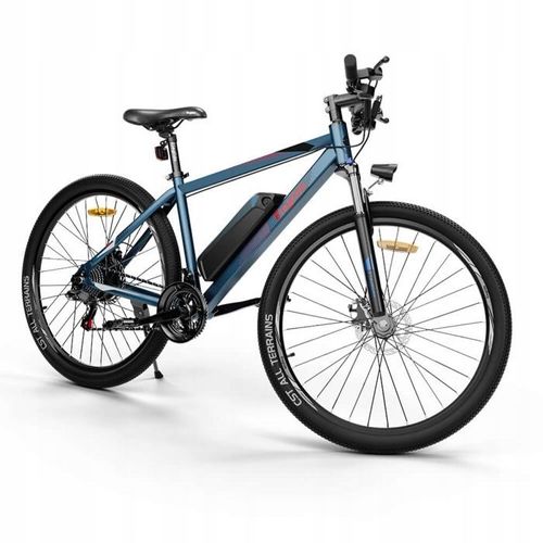 Vélo Électrique Eleglide M1 Roue Alu 27.5 "Bleu 250w 25km/H Shimano 21 Blue