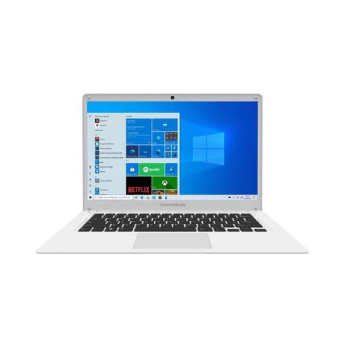 THOMSON Ordinateur Portable PC Ultrabook 14,1" HD Intel® Celeron¿ RAM 4Go Stockage 64Go SSD eMMC Windows 10 S AZERTY