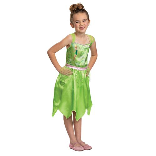 Déguisement La Fée Clochette Basique Fille - Taille: 3 - 4 Ans (97 - 109 Cm)