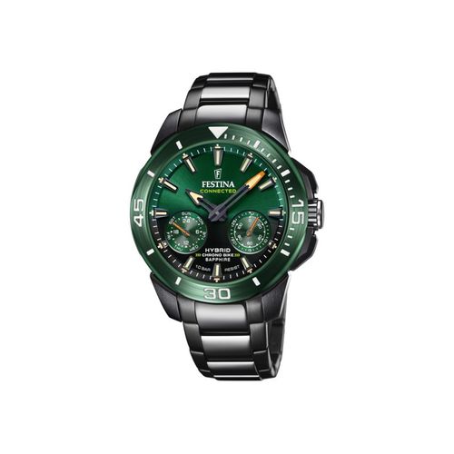 Festina Montre Chrono Bike Connected Homme Acier Vert F20646/1