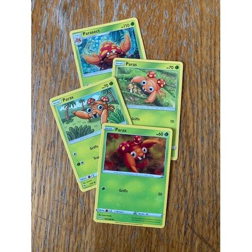 (2515) 3x Paras + Parasect (Pokemon)