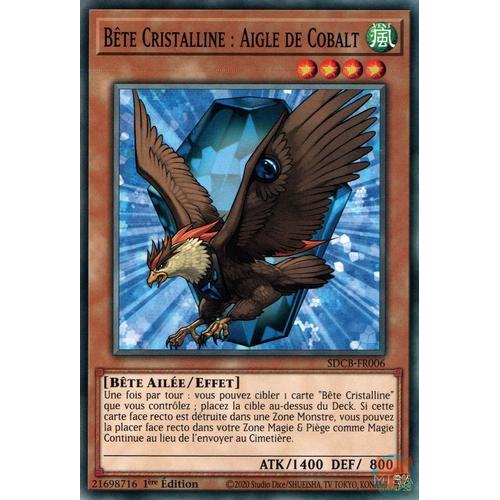 Yu Gi Oh Dcb Fr006 Bête Cristalline Aigle De Cobalt