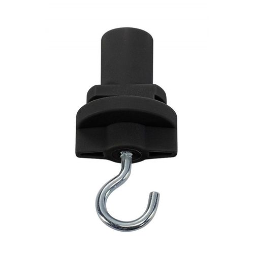 S-TRACK, crochet pour suspension, noir