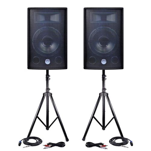 Pack sono BM SONIC SONO DJ 3200W TOTAL, Bass Reflex Enceint