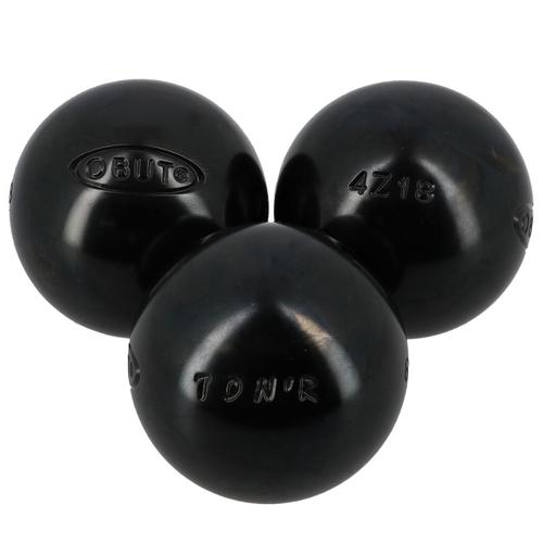 Boules De Pétanque Obut Boules De Pétanque Obut Ton.R Tendre 71 Mm Noir 670g