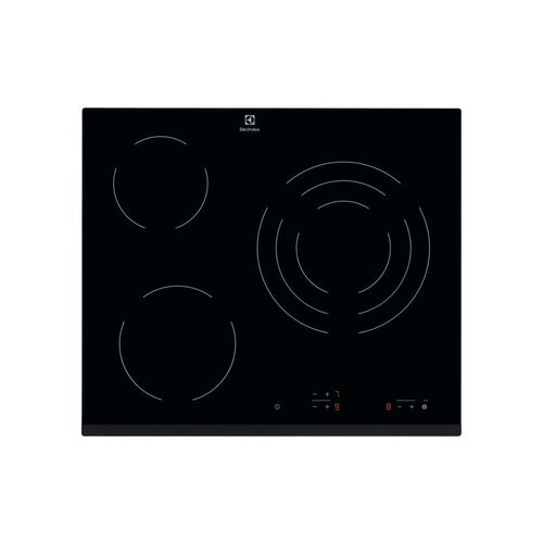 Electrolux 300 BHV6232FOK Vitrocéramique Noir - 3 foyers