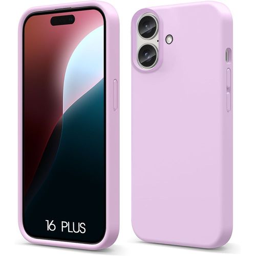 Coque Pour Iphone 16 Plus - Protection Silicone Souple Ultra Léger Anti-Rayures - Violet - E.F.Connection