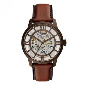 Montre Homme Fossil Townsman Automatique Cuir Marron