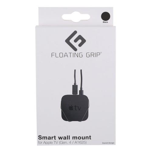 Floating Grip Apple Tv Gen. 4 Wall Mount Black
