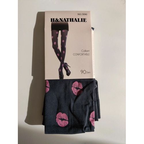 Collant Gris Fantaisie