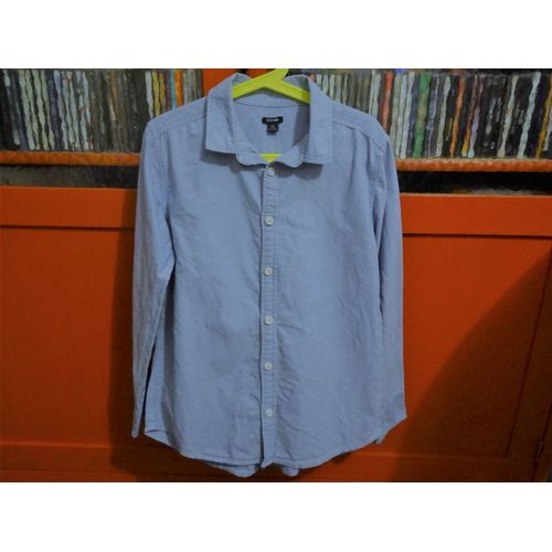 Chemise Bleue 10 Ans