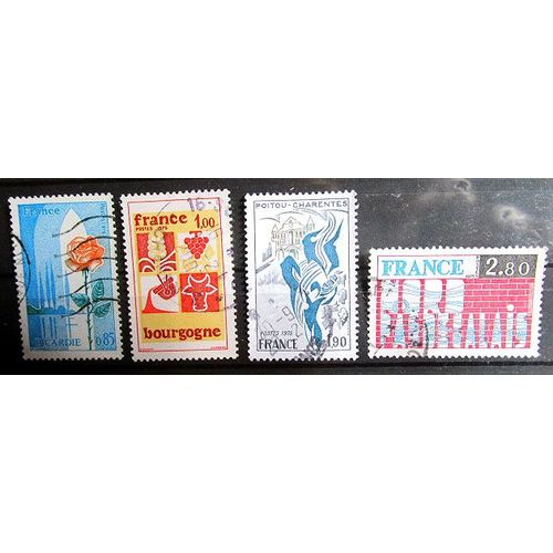 1975. F1847;F1848;F1851;F1852: Régions.