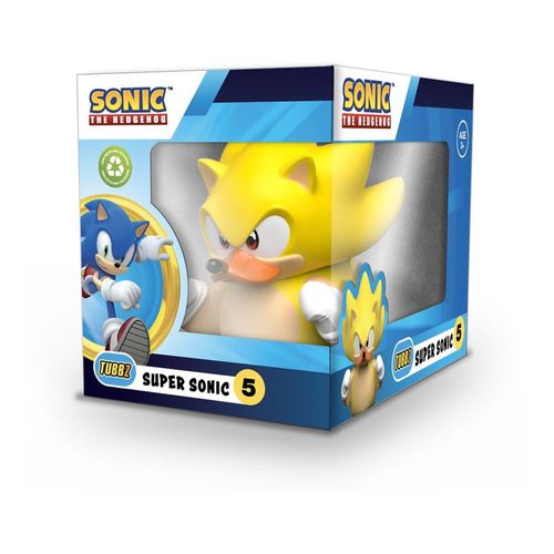 Sonic - The Hedgehog Tubbz Figurine Pvc Super Sonic Boxed Edition 10