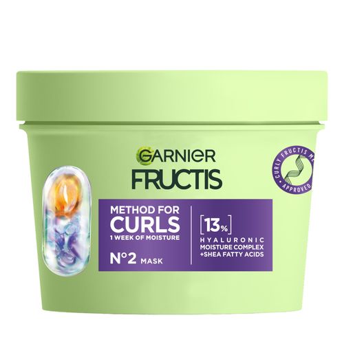 Garnier - Fructis Method For Curls Mask For Curly Hair - 370 Ml 