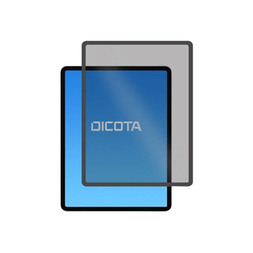 DICOTA Secret - Protection d'écran pour tablette - avec filtre de confidentialité - à double sens - 12.9" - transparent - pour Apple 12.9-inch iPad Pro (3ème génération)