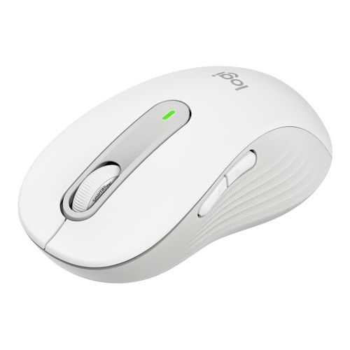 Logitech Signature M650 L pour les entreprises - Souris - pour droitiers - 5 boutons - sans fil - 2.4 GHz, Bluetooth - récepteur USB Logitech Logi Bolt - blanc cassé