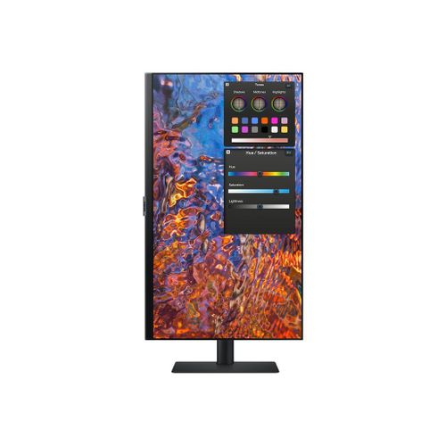Samsung S27B800PXU - S80PB Series - écran LED - 27" - 3840 x 2160 4K @ 60 Hz - IPS - 400 cd/m² - 1000:1 - DisplayHDR 400 - 5 ms - HDMI, DisplayPort, USB-C - noir