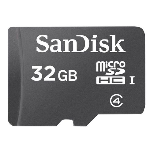 SanDisk - Carte mémoire flash - 32 Go - Class 4 - micro SDHC - noir