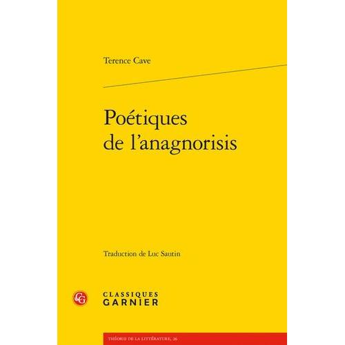 Poétiques De L'anagnorisis