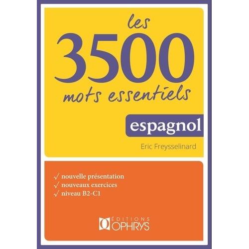 Les 3500 Mots Essentiels Espagnol