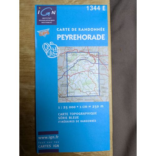 1344e Peyrehorade Carte De Randonnée Ign