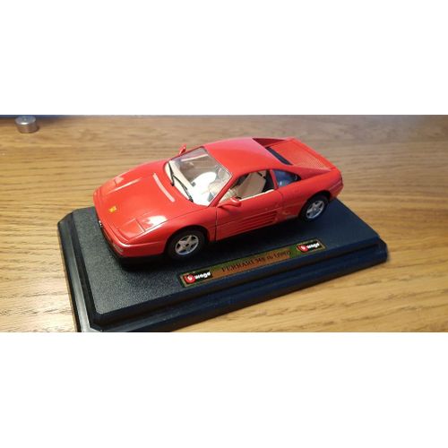 Burago 1/24 : Ferrari 348 Tb 1989 Voiture Miniature De Collection-Burago