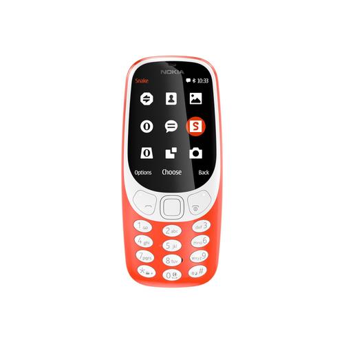 Nokia 3310 Dual SIM 16 Mo Rouge chaud