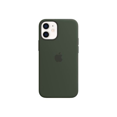 Apple - Coque De Protection Pour Téléphone Portable - Avec Magsafe - Silicone - Vert Chypre - Pour Iphone 12 Mini