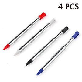 4 Pièces Stylet Tactile Couleur Élégant Ensemble De Stylets Tactiles Stylet Télescopique De Poche Stylet De Console De Jeu Pour Nintendo 3ds