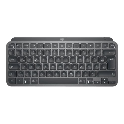 Logitech MX Keys Mini pour les entreprises - Clavier - rétroéclairé - sans fil - Bluetooth LE - QWERTY - Anglais international - graphite