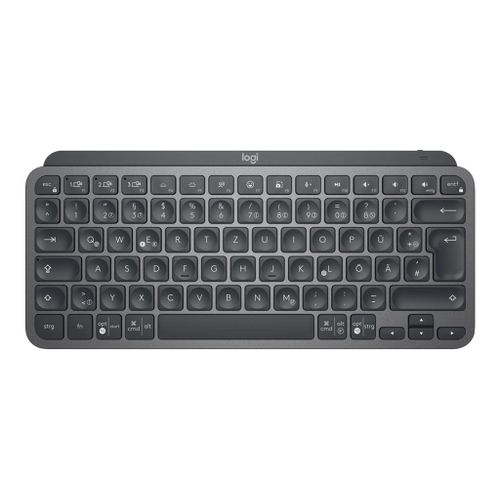 Logitech MX Keys Mini pour les entreprises - Clavier - rétroéclairé - sans fil - Bluetooth LE - QWERTY - Espagnol - Europe - graphite