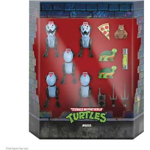 Super7 - Teenage Mutant Ninja Turtles (Tmnt) Ultimates! Wave 6 - Mouser Pack [Collectables] Action Figure, Figure, Collectible