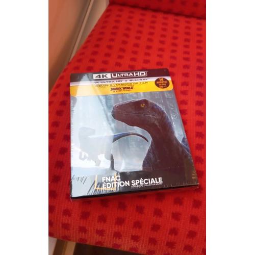 Jurassic World : Le Monde D'après - Exclusivité Fnac Boîtier Steelbook - 4k Ultra Hd + Blu-Ray