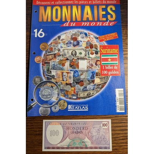 Monnaies Du Monde N°16 : 1 Billet De 100 Gulden
