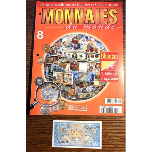 Monnaies Du Monde N°8 : 1 Billet De 1 Ngultrum