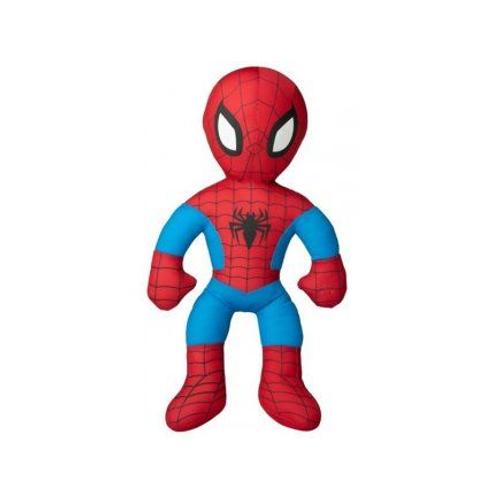 Grande Peluche Spiderman Avec Son 38 Cm - Doudou Classique Enfant - Set Spider-Man Et 1 Carte Offerte