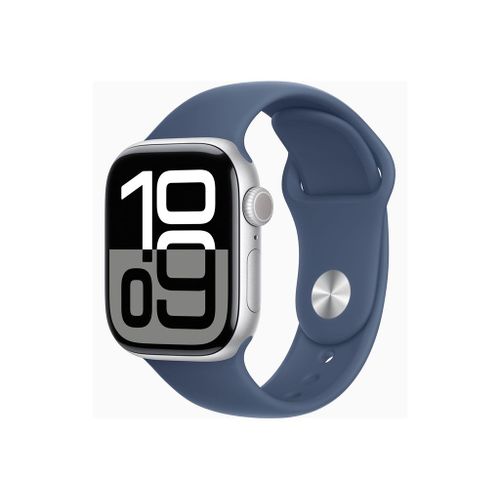 Apple Watch Series 10 Gps + Cellular - Boîtier Aluminium 42 Mm Finition Argent - Taille M/L