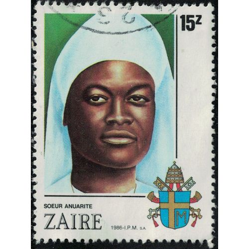 Zaïre 1986 Oblitéré Used Religion Soeur Clémentine Anuarite Y&t Cd 1236 Su