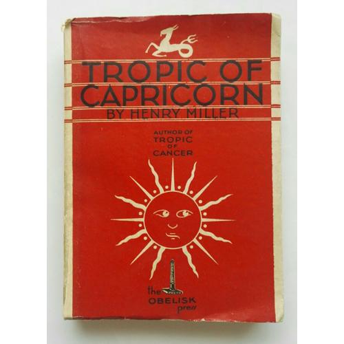 Henry Miller Tropic Of Capricorn E.O. (First Edition) 1939 The Obelisk Press